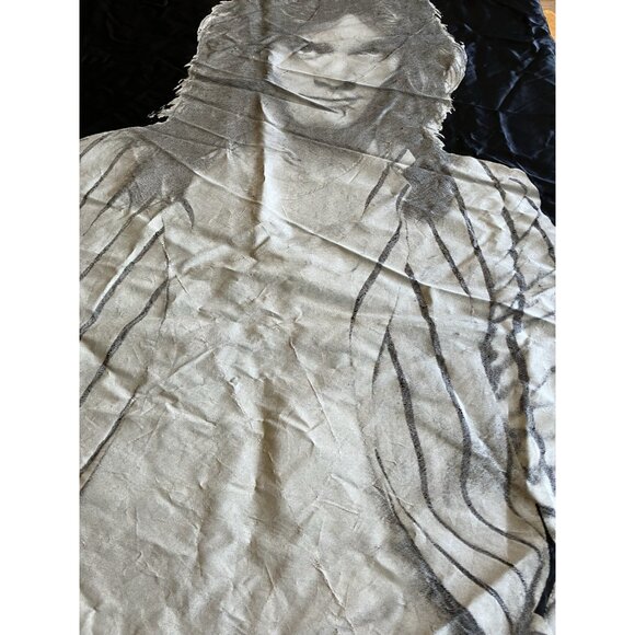 Vintage Black Flag/Banner Silk Wall Tapestry - Eddie Van Halen - Picture 9 of 14